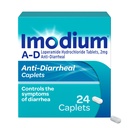 Imodium A- D Diare Relief Caplets dengan Loperamide HCI, Anti- Diarrheal Medicine untuk Bantuan Pengendalian Gejala Diare Karena Acute, Traveler 's Diare, HSA / FSA Elivightly, 24