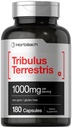 Horbaach Tribulus Terrestralis untuk Men 124; 10000mg 124; 180 Capsules 124; Ekstraksi Suplemen 126; Non-GMO dan Gluten Bebas