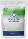 Sodium Gluconate Powder - 227 Gm (8 Oz), Pure Sodium Gluconate untuk Skin, Sodium Gluconate Cosmetic Grade, Sodium Gluconate for Soap, Sodium Gluconate Bulk