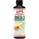 Barlean 's Pink Lemonade Omega 3 Suplemen, Algae Oil Liquid dengan 630 mg EPA & DHA, Tanaman berbasis Omegas dari Algal Oil, Non- GMO & Gluten Bebas, 16 oz