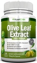 Olive Leaf Extract - 750 Mg - 120 Kapsul - Ekstra Kekuatan - 20% Oleuropein - Non-GMO Formula - Premium Quality From Pure Olive Leaves - Powerful Antioksidant - Great for Heart, Skin and Brain