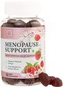 Suplemen Menopause bagi Perempuan Gummies - Menopause Relief Gummy, Lengkap Alamiah Hot Flashes & Night Sweats Dukungan, Multi- Benefit Dukungan untuk Keseimbangan & Energi, Gluten- Bebas - 60 Gummies