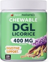 ULANG-Murni DGL Licorice Tablet 4000 mg - Stomach, Gut & Intestinal Relief - Acial Reflux Formula - 10: 1 Deglicyrrhizinated Licorice Extract - 120 Chewables