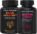 Vitamin Vitamin Brain Booster Plus + Biotin Complex Capsules