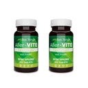 Dasar Brands Aller- Vite - Relief Natural Allergy Tablet - Homeopathic Sinus & Nasal Dukungan dengan Bioflavonoid, Vitamin A, B2, B5, C, E & Calcium - 100 Tegan Tablet - 2 - Pack