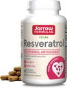 Jarrow Formulas ® Resveratrol 100 mg, Dietary Suplemen, Antioksidant Dukungan untuk Fungsi Kardiovaskular, 60 Veggie Capsules, Supply 60 Hari