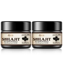 Shilajit Pure Himalaya Shilajit Shilajit Resin - Potency Maksimal 600mg Natural Organical Shilajit Resin dengan 85 + Trace Minecies & Fulvic Acid for Energy, Ammune Dukungan, 30 Grams (2 Pack)