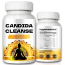 Candida Cleanse - Gut & Colon Dukungan, Formula Lanjutan - Oregano Leaf, Wormwood, Black Walnut, Caprylic Acid
