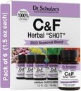 Kluminum Herbal Dr. Schulze 's Herbal Shot 126; Ekstraksi Organik 124; Gluten- Free & Non-GMO untuk Sistem Imune Dukungan: 124; Total 9 Fl. Oz.