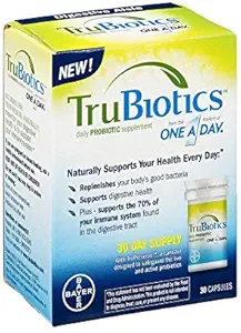 Probiotik Harian Trubiotics, 30 Kapsul - Gluten Free, Soy Free Digetical + Ammune Health Suppplemen untuk Pria dan Wanita (Paket 6)
