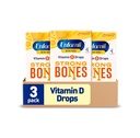 Enfamilil Baby Vitamin D-Vi- Sol Vitamin D Liquid Drops for Infant, Mendukung Gigi Kuat dan tulang dalam Bayi-Bayi Baru Lahir, Easy- Gunakan, Gluten- Bebas, 50 ML Botol Dropper, Paket 3
