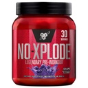BSN N.O.-XPLODE Pra Workout Powder, Suplemen Energi untuk Pria dan Wanita dengan Creatine dan Beta- Alanine, Flavor: Grape, 30 Hamba