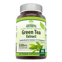 Herbal Secrets Green Tea Extract 630 Mg Per Serving 124; Veggie Capsule Suplement (1 Pack, 120 Count)