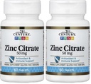 21 Century Layanan Kesehatan Zinc Citrate Tablet 50mg, 60 Cacah (Paket 2)
