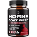 Natures Craft Horny Goat Weed for Men - Extra Power Male Suplement with Black Maca Root, Tongkat Ali, Saw Palmetto & Panax Ginseng Extract for Stamina & Energy - 90 Capsules