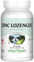 Maksimum - Kesehatan Zinc Lozenges - Zinc Citrate 10mg - dengan Vitamin C - Cherry Flavor - 60 Chewables - Kosher