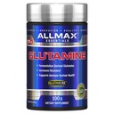 ALLMAX Esenitials GLUTAMINE - 100 g Powder - Fermentation- Glutamine Terkerahkan - Meningkatkan Pemulihan & Support Sistem Imune - Gluten Free & Vegan - 20 Hamba