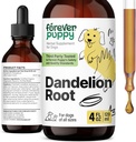 Selamanya Puppy Dandelion Root Drops for Dogs - Liquid Liver Health Suplement for Large, Medium & Small Dogs - Liver Cleanse Detox Drops w / Dandelion Root Extract - 4 oz