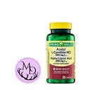 Acetyl Generik L- Carnitine HCI 400 mg + Alpha Lipoic Acid 200 mg Capsules Spring Valley, 50 Count + Sticker Dri Store