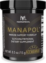 Mannatch Manapol Immune Support Formula for Imunity Support & Imunity Boost. Aloe Vera Minum untuk Tambahan Dukungan Imune 0.5oz / 15g