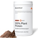 Momently Vegan Protein Powder - 20 g Plant - NSF Bersertifikat untuk Sport - Gluten- Free - Non-GMO - 22 Servis untuk Penggunaan Escalyply - Chocolate
