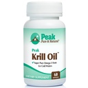 Peak Pure & Natural, Peak Krill Oil Suplement - Lebih baik dari Minyak Ikan untuk Kesehatan Gabungan dan Jantung - Krill Oil Suplemen - EPA, DHA, dan Astakanthin - 60 softgeels