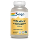 SOLARAY Vitamin C 1000mg dengan Bioflavonoid Konsentrasi - Vitamin C Kapsul dengan Rose HIPS dan Acerola Cherry - Antioksidant, Kesehatan Hati dan Dukungan Imune, Vegan, Non-GMO, 250 Pegawai