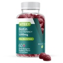 ViteyBiotinGummies for Hair Skin and Nails