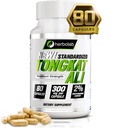 Herbolab Tongkat Ali Untuk Tambahan Root Pria 200: 1, Standardisasi untuk 2% Eurycomanone, 1200 mg, 30 Hari Supply, Longjack Tongkat Ali untuk Pria, Eurycoma Longifolia Extract Powsules, Malaysia Ginseng