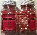 Vitamin E Skin Oil Avadado, 90 Softgels (Paket 2)