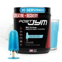 JYM Tambahan Sains Post JYM Active Matrix Blue Artic Freeze Amino Recovery Powder Creatine HCL, BCAA, Glutamine, Carnitine, Taurine for Strength, Reparts, Performance 30 Servings