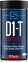 D1-T Kekuatan Testosterone Booster untuk Pria Mass Gainer dengan Acid D- Aspartic - Monster Muscle-Building - Pengujian Tekanan Booster Pertumbuhan Otot Estrogen Anabolic (120 Katup)