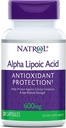 Natrol Alpha Lipoic Acid 600 mg Capsules 30 ea (Paket 4)