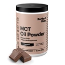 Perfect Keto 7g MCT Oil Powder, Medium Chain Trigliserides Suplement, Non Dairy Coffee Creamer for Keto Diet, Ketogenic MCT Oil Mix for Coffee, Smoothie, Protein Shakes, Chocolate, 30 Servings