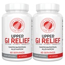 Silver Fern GI Relief - Suplemen Natural Herbal - Semua Natural with Artichoke Leaf Extract, Ginger Root Extract, dan GutGuard Licorice Flavonoid (2 Botol - 120 Kapsul Hari Supply)