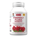 ANDREW LESSMAN Friendly Flora Probiotic 180 Capsules - 10 Milyar CFU, Comprehensive Blend of Five Probiotic Strains, powerful Imune and Digetsy Support. Produksi untuk Perempuan atau Pria