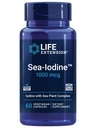 Life Extension Sea- Iodine ™, kelp dan bladderwrack- diturunkan Iodin, Mendukung Levels Sehat Ini Esculity Nutrient untuk Kesehatan Thyroid dan Di luar, Non- GMO, Bebas, Vegetarian, 60 Capsules