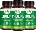 Suplemen Potensi Tinggi 124; Pendukung Performa Kognitive & Liver Fungsi 124; 100% Vegan & Non-GMO 124; (3- Pack)