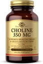 Solgar Chooline 350 mg - 100 Vegetable Capsules - Non- GMO, Vegan, Kosher - 100 Servis