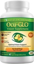 Ocu-GLO Tambahan Vision for Small Dogs - Lutein, Omega-3 Acids Gendut, Grapeed Extract - Dukung Optimal Eye Health & Vision in Dogs - Antioksidants for Canine Ocular Health - 90ct SNIP CAPs