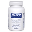 Curcumin 500 murni dengan Bioperin - Suplemen Antioksidan untuk Dukungan Joints, Tissule, Liver, Colon & Cellular Kesehatan * - dengan Curcumin Turmeric & Bioperin - 60 Capsules