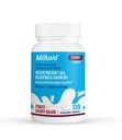 Milkaid Lactase Enzyme Tablet Chewable for Laktosa Intoleransi Relief 124; Prevents Gas, Bloating & Diwana 124; Fast Acting Dairy Digeptical Supplemen (120 Tablet, Cherry)