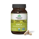 ORGANIC INDIA Amla Kapsules Organik - India Gooseberry Herbal Vitamin Suplemen, Amla Suplemen, Dukungan Imune, Vegan, Gluten- Bebas, Ayurvedic, Antioksidant, Non-GMO - 60 Capsules