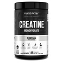 Jacked Factory Creatine Monohydrate Powder 425g - 5g Daily Creatine Supplement for Men and Women, Vegan-Friendly, Third- Party Tested - 85, Unflashing