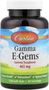 Lab Carlson Gamma E- Gems, Gamma Tocopherol, 465 mg, 120 Softgels