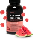 LEGION Creatine Monohydrate Gummies - Clean Creable Creatine Suplement for Power, Endurance & Muscle Recovery - 30 Sour Watermelon Flavor - Tidak ada Flavors Artificial atau Sweeteners