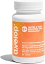 D.Velop Vitamin D Suplemen 2400 IU, 20 mcg - Potamin D3 untuk Dukungan Imune, Bone & Heart Health - 3X Lebih cepat & Lebih Efektif - Secara klinis Diuji - Vitamin D Pil, 60 Count