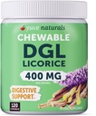 ULANG-Murni DGL Licorice Tablet 4000 mg - Stomach, Gut & Intestinal Relief - Acial Reflux Formula - 10: 1 Deglicyrrhizinated Licorice Extract - 120 Chewables