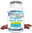 Bio Absorb Black Seed Oil Pressed Capsules. 200 softgel, 500mg (Supply 50 Hari). Tidak ada aftertaste.
