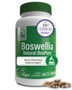 Health Thru Nutrition Boswellia 60 Capsules sebagai Bospure AKBAMAX 124; Potency Tinggi 75% Boswellic Acids 10% AKBA 124; Moyalitas Kesehatan Dukungan Atteral 124; Vegan Ceradfied 14; Non-GMO, Gluten Bebas, Soy Free